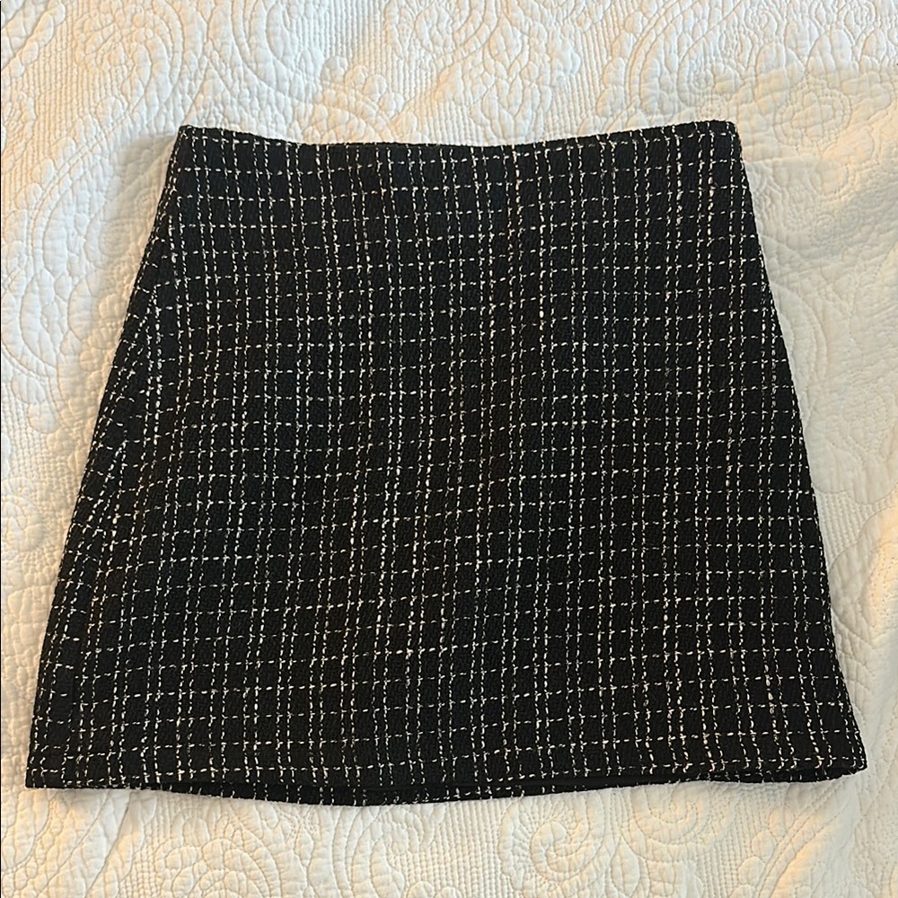Grey Bandit Eve Tweed Skirt